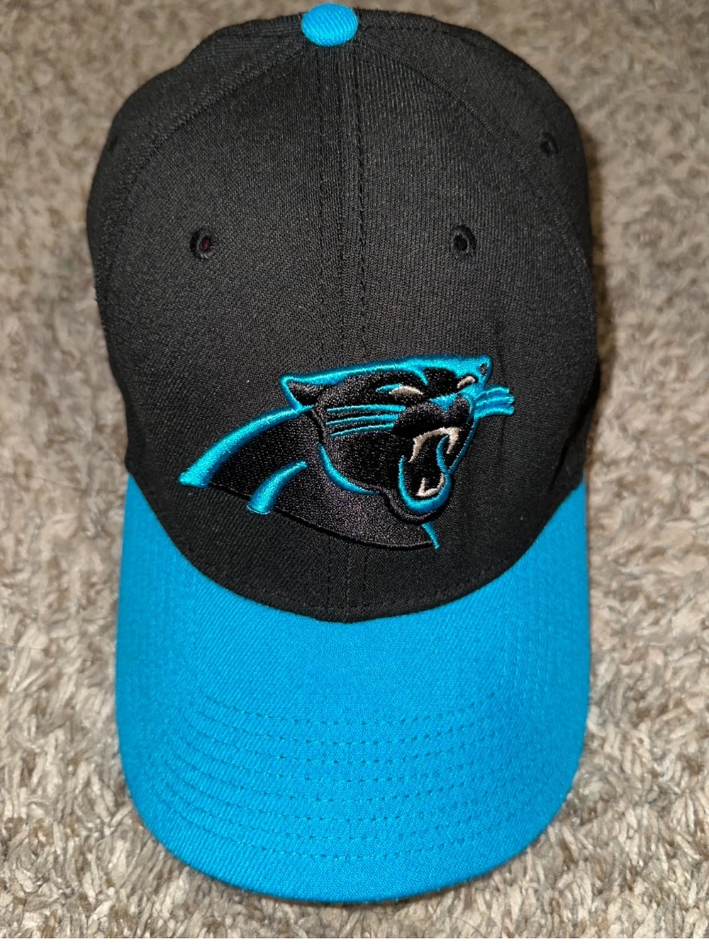 NFL Carolina Panthers Black and Blue Cap